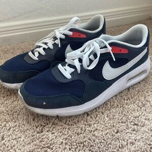 Nike Men's Blue and White Athletic shoes